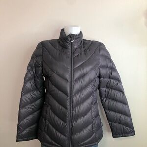 Calvin Klein Women's Charcoal Puffer Jacket